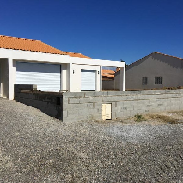 Guiet Construction, mur de clôture extérieur en Vendée (Pays de la loire)