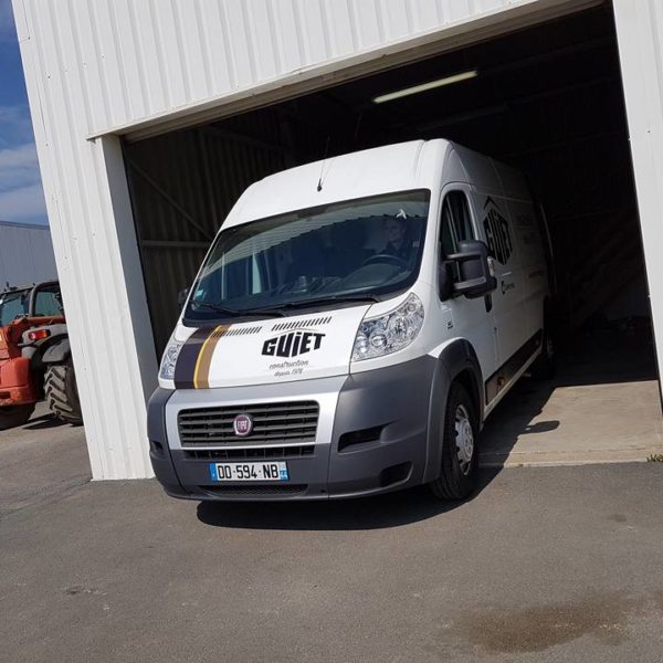 Guiet Construction, camions Guiet au Château d'Olonne en Vendée